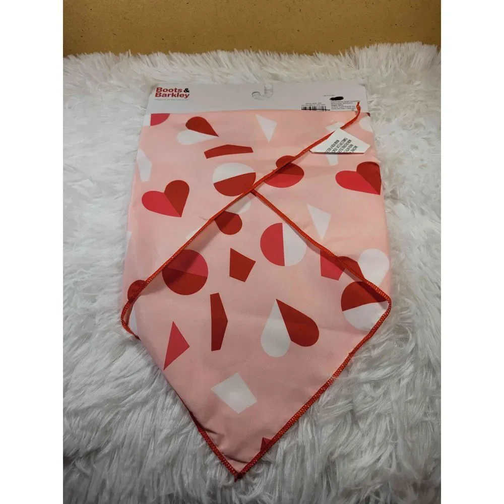 Boots & Barkley Valentine's Bandana- OSFM- NWT